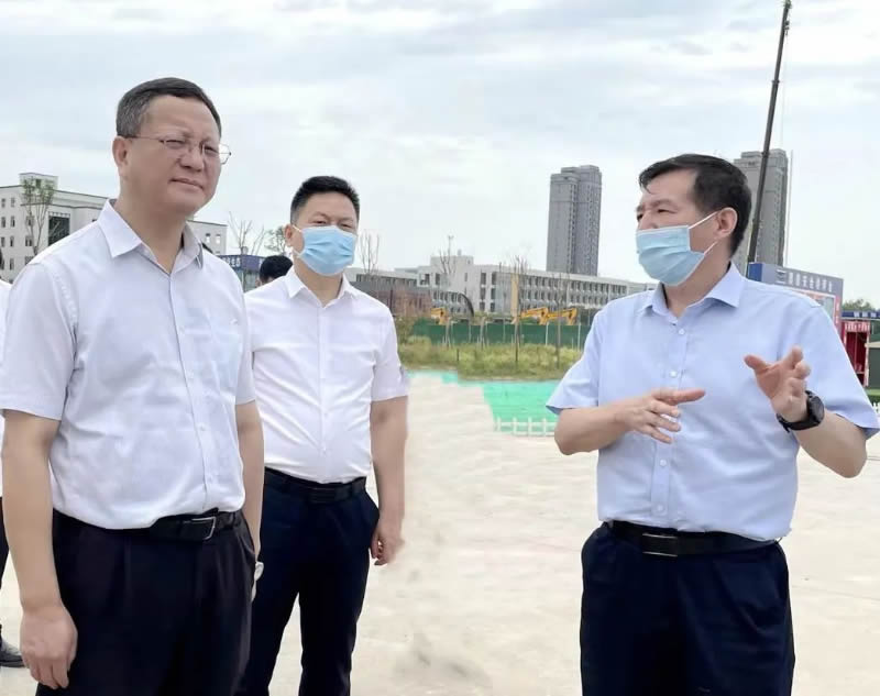 西安市委常委、經(jīng)開區(qū)黨工委書記康軍一行蒞臨公司調(diào)研考察